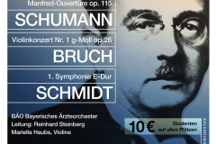 Plakat Bayerisches Ärzteorchester 2014